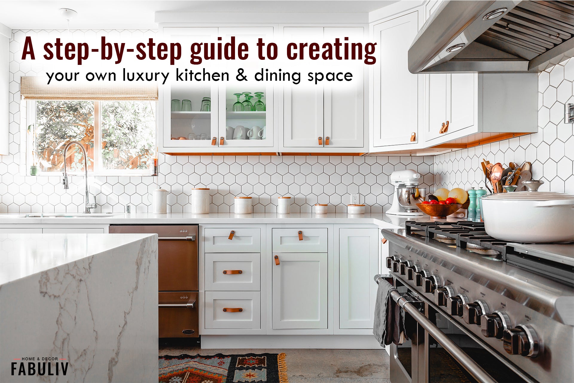 How to decorate your kitchen, Step-by-step guide