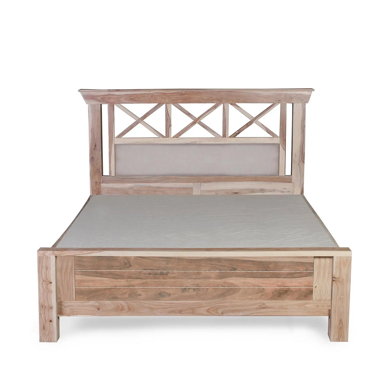 Margot Solid Sheesham Wood Bed with Storage