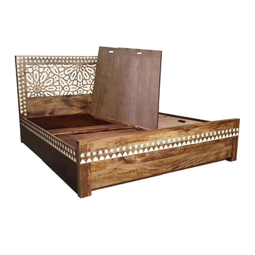 Clarence Solid Wood Bed