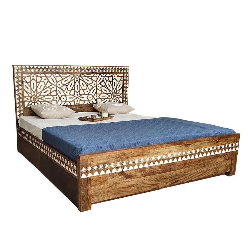 Clarence Solid Wood Bed