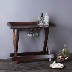 Sandra Solid Wood Bar Table