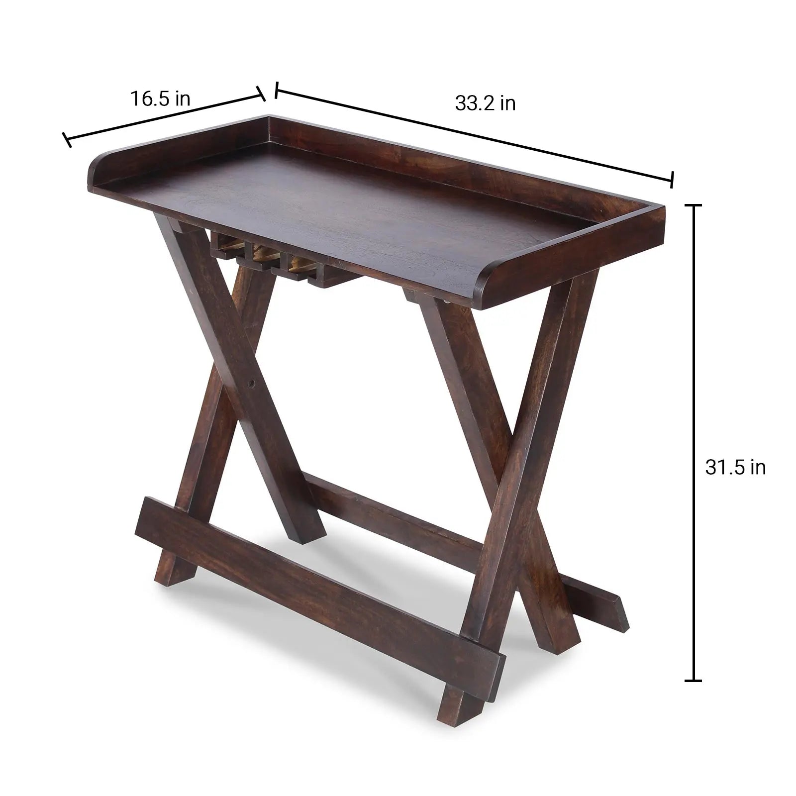 Sandra Solid Wood Bar Table