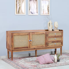 Edward Sheesham Wood Storage Cabinet and Sideboard