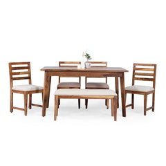 Sheesham Wood 6 Seater Dining Table