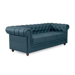 Grace Chesterfield 3 Seater Sofa in Premium Lethrite Fabric in 2 Colours