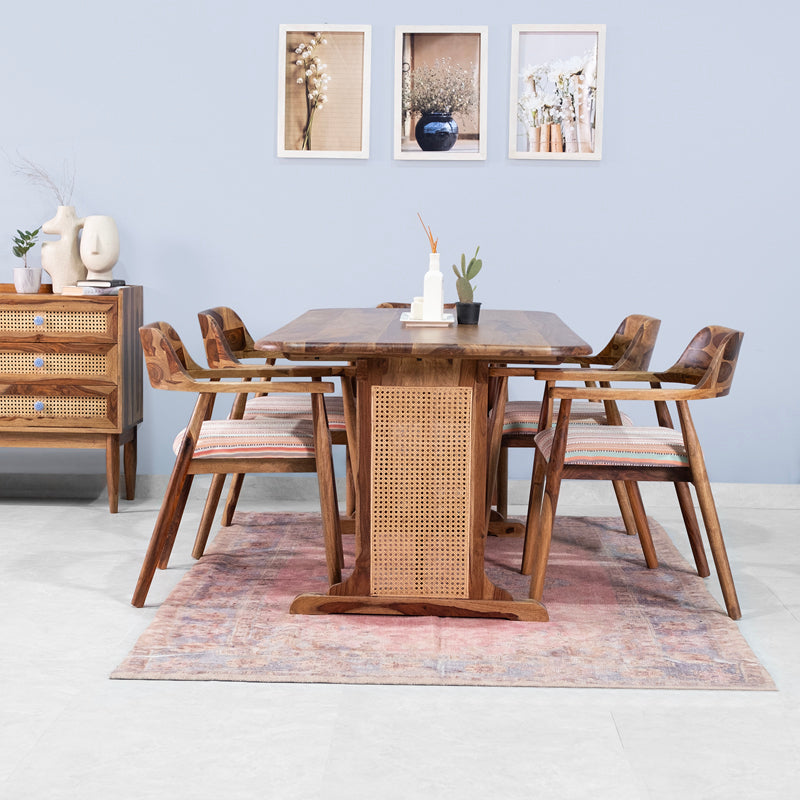 6 Seater Dining Table 