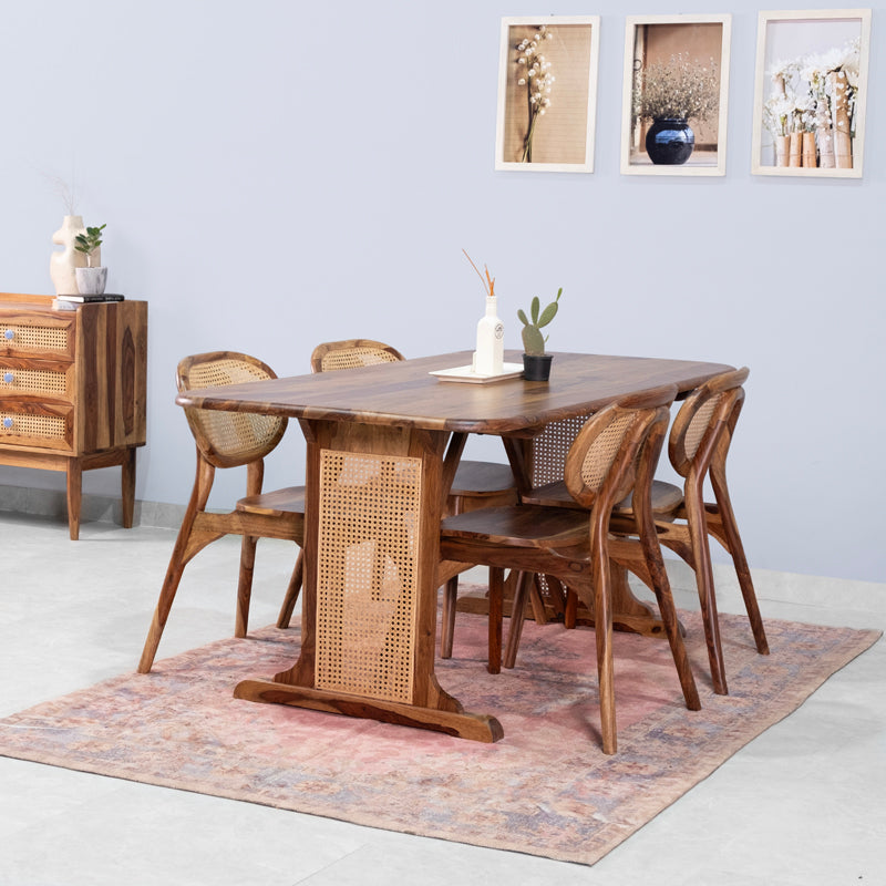 Sheesham Wood 6 Seater Dining Table