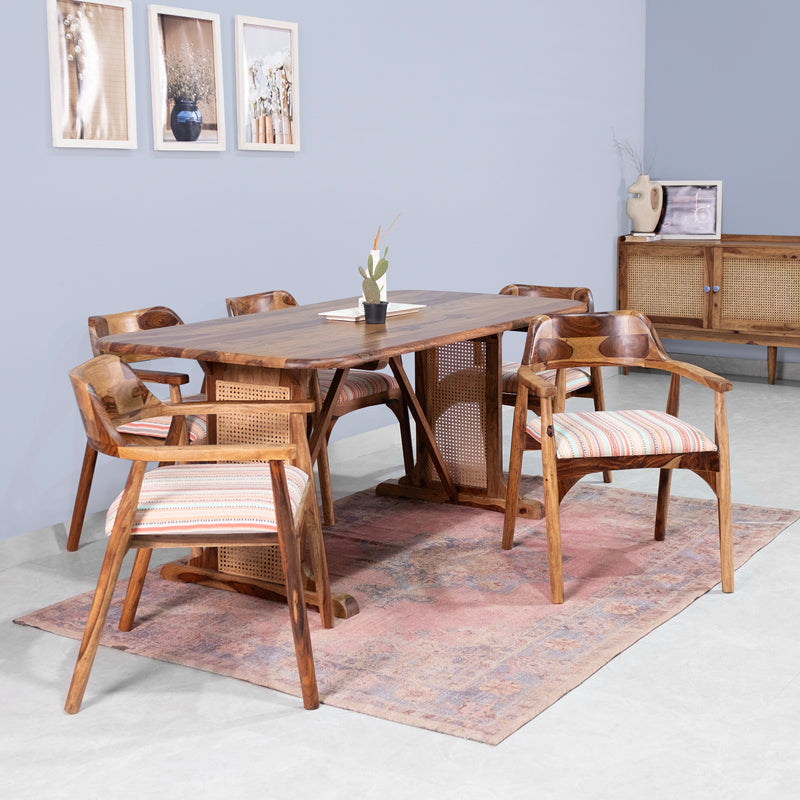 six Seater Dining Table 