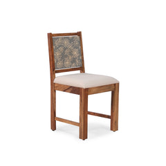 Charles Sheesham Wood Dining Chair with Handpainting Set of 2