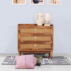 Edward 3 Drawer Storage Cabinet and Sideboard