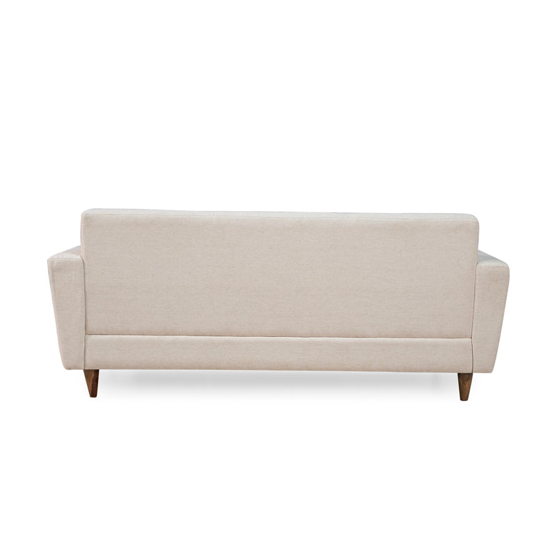 William 3 Seater Sofa in Linen Blend Fabric