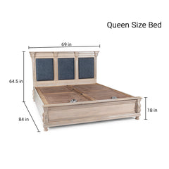 Sandon Solid Wood Bed