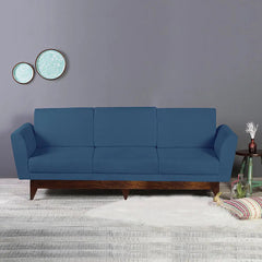 Lennard Solid Wood Three Seater Sofa