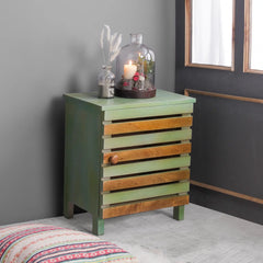 Albin Solid Wood Bedside Table