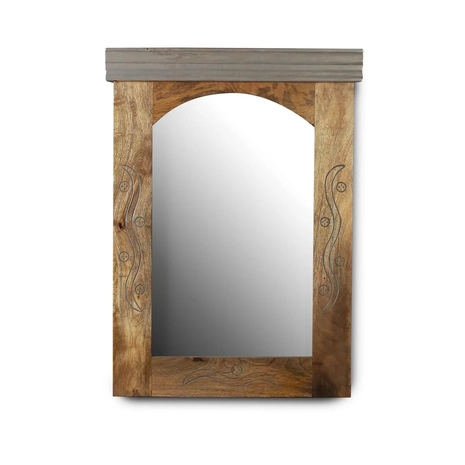 Solid Wood Wall Mirror